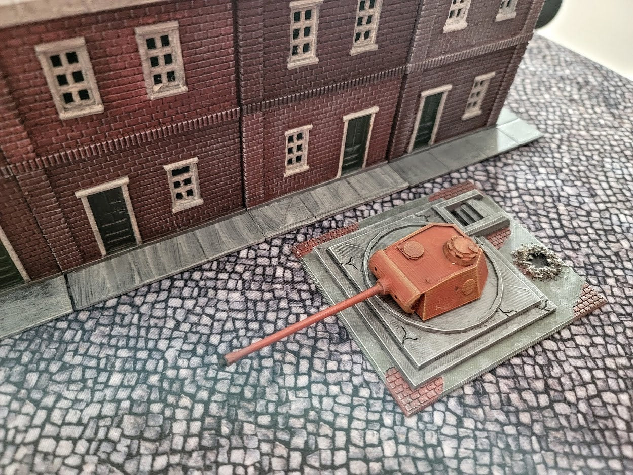 Wargaming Terrain WWII German Pantherturm Various Scales Historical Wargaming
