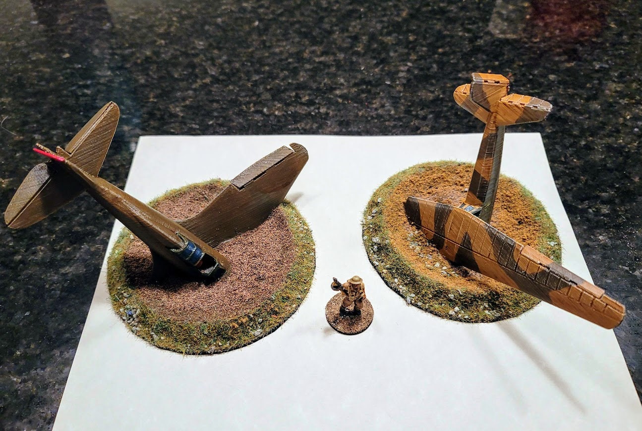 Wargaming Terrain Large Objective Markers Various Scales Historical Wargaming