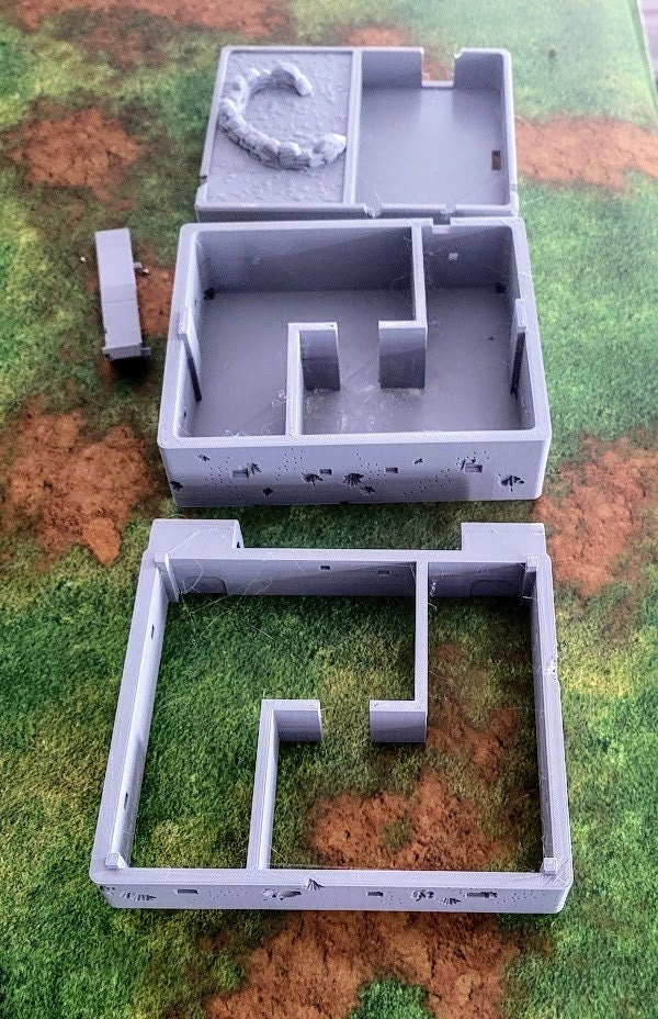 Wargaming Terrain Tarawa Japanese Command Bunker Various Scales Historical Wargaming