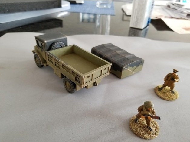 WWII British CMP F-60 Truck Various Scales Historical Wargaming (US tariffs are pre-paid by us)