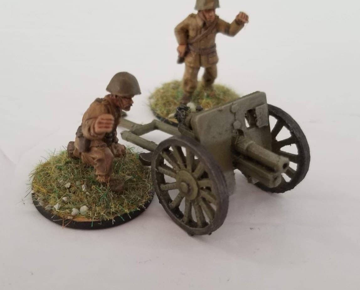 WWII Japanese Type 41 75mm Mountain Gun Various Scales Historical Wargaming