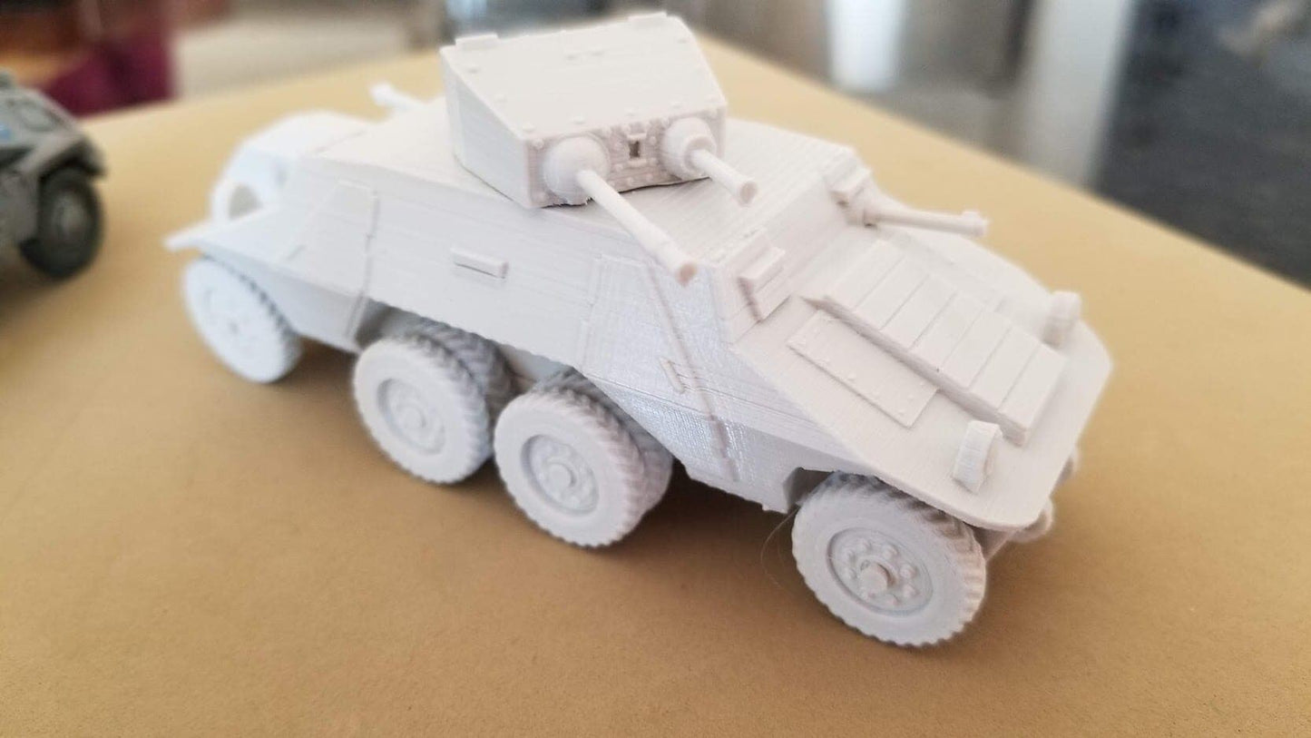 WWII Austrian STEYR ADGZ Armoured Car Various Scales Historical Wargaming