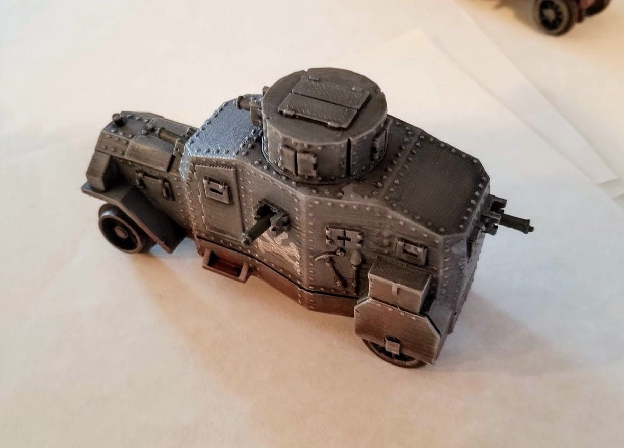 WWII German Ehrhardt E-V/4 Armoured Car Various Scales Historical Wargaming