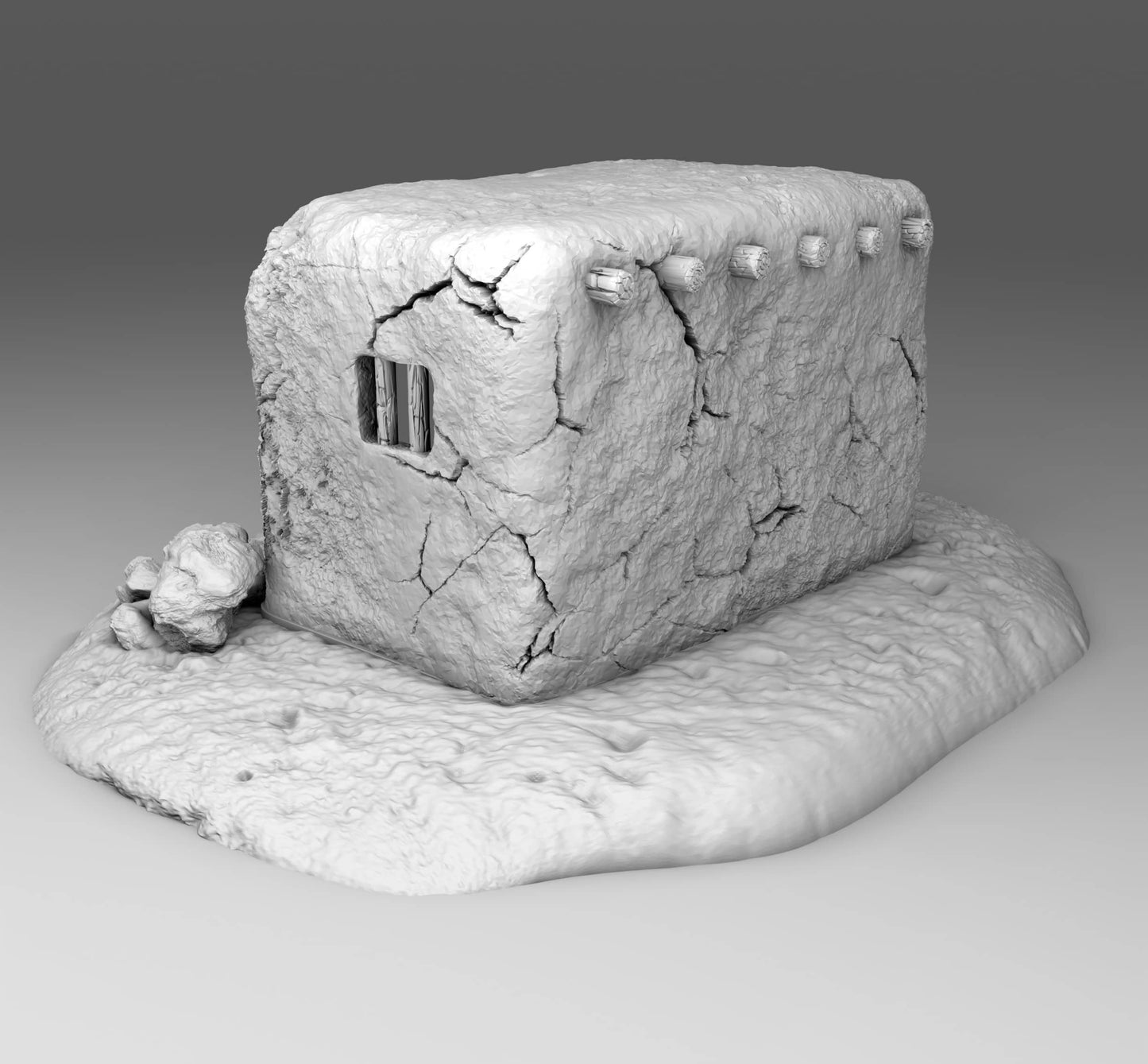 Wargaming Terrain Arab Hut 1 Various Scales Historical Wargaming