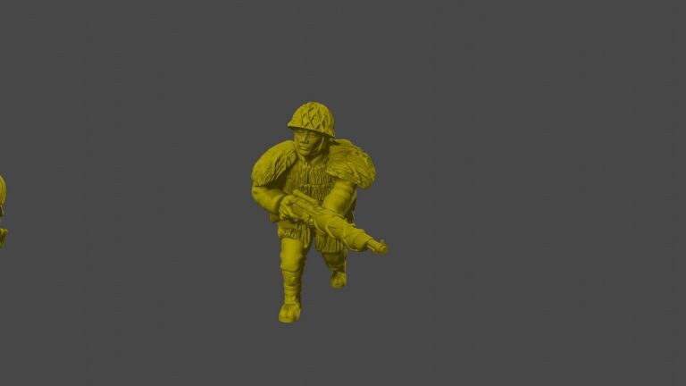 WWII Japanese Sniper Team (3 models) Various Scales Historical Wargaming