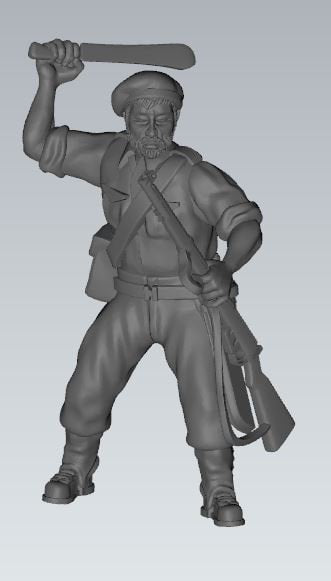 WWII Australian Independent Company Squad (9 models) Various Scales Historical Wargaming
