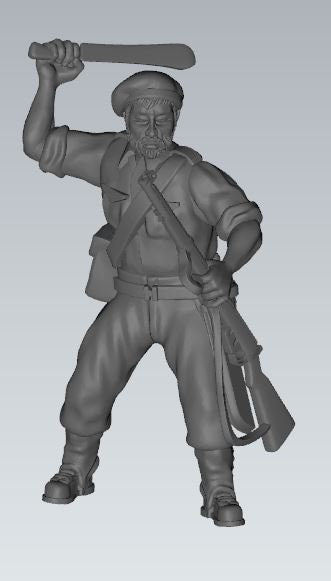 WWII Australian Independent Company Squad (9 models) Various Scales Historical Wargaming