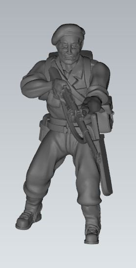 WWII Australian Independent Company Squad (9 models) Various Scales Historical Wargaming
