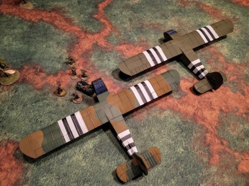 WWII US British CG-4 Waco Hadrian Glider Various Scales Wargaming Terrain