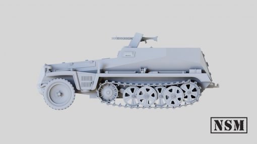 WWII German Sd.kfz 250/1 Alt Halftrack Various Scales Historical Wargaming