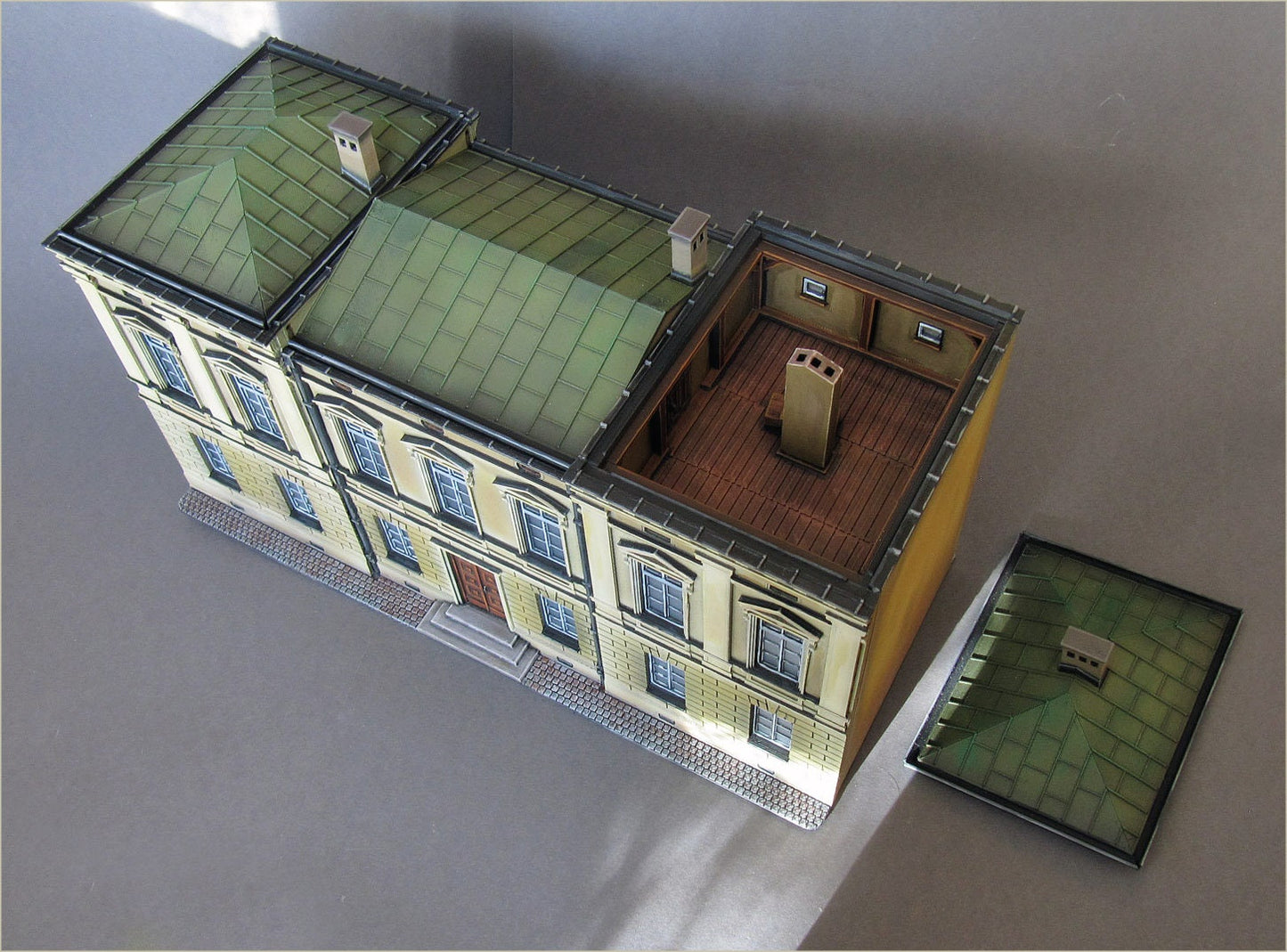 Wargaming Terrain Large Urban House D Various Scales Historical Wargaming