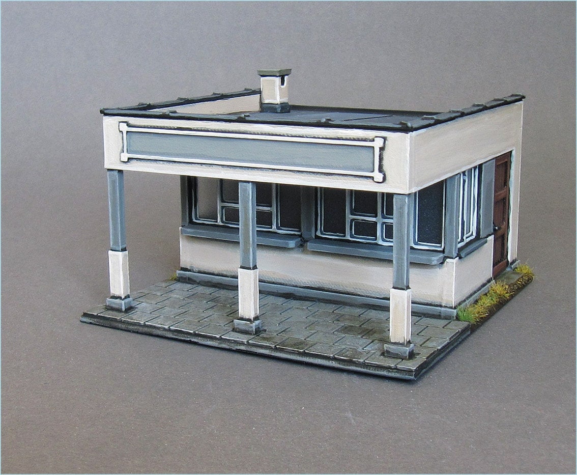 Wargaming Terrain Gatehouse Various Scales Historical Wargaming
