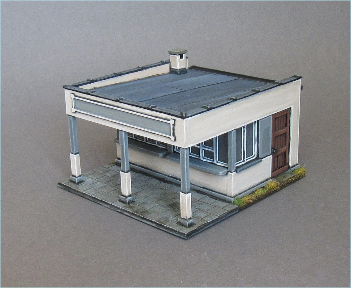Wargaming Terrain Gatehouse Various Scales Historical Wargaming