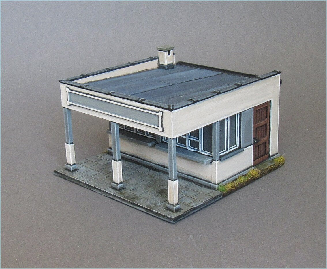 Wargaming Terrain Gatehouse Various Scales Historical Wargaming