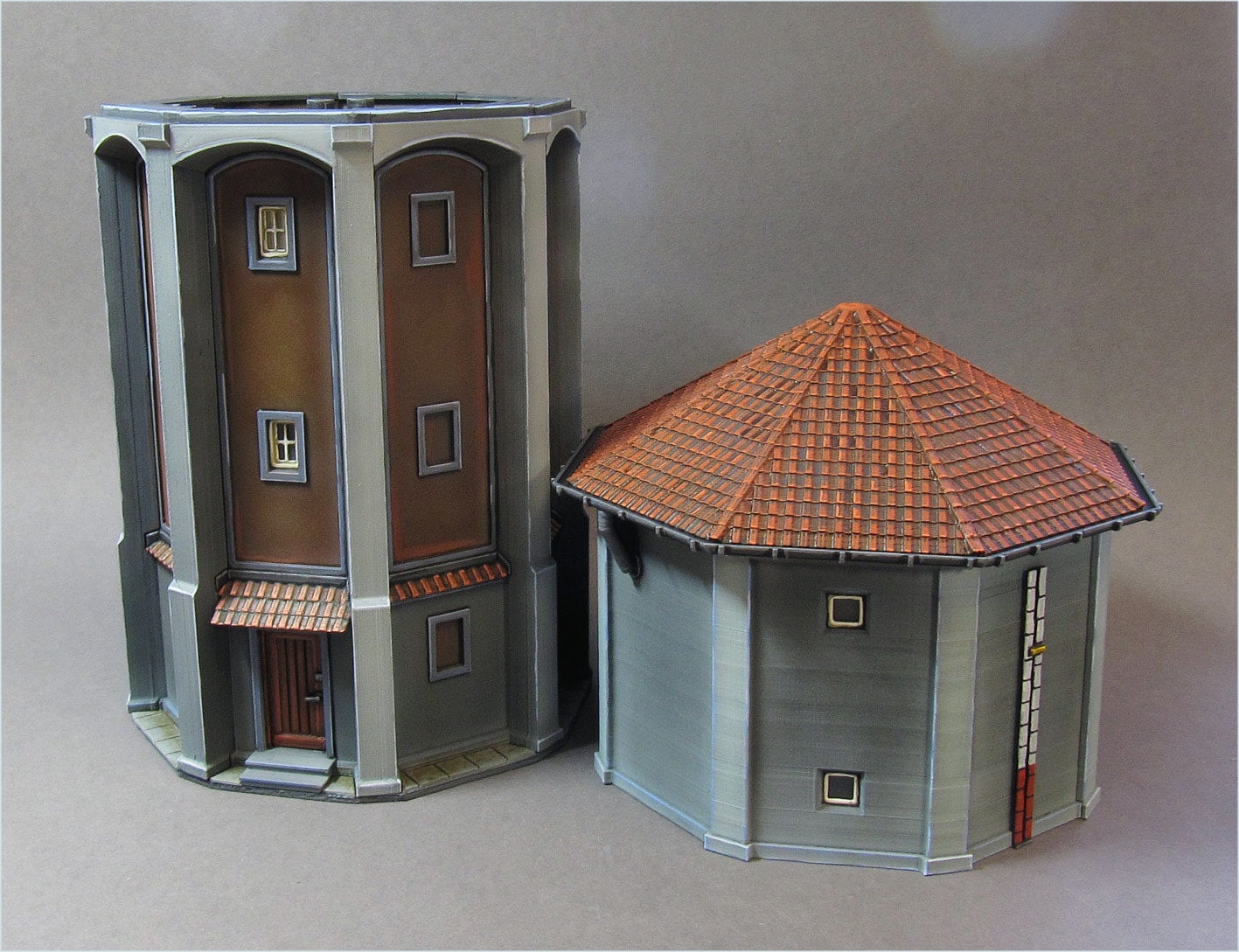 Wargaming Terrain Water Tower Various Scales Historical Wargaming