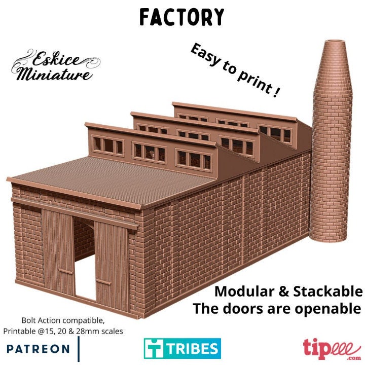 Wargaming Terrain Factory Various Scales Historical Wargaming (US tariffs are pre-paid by us)