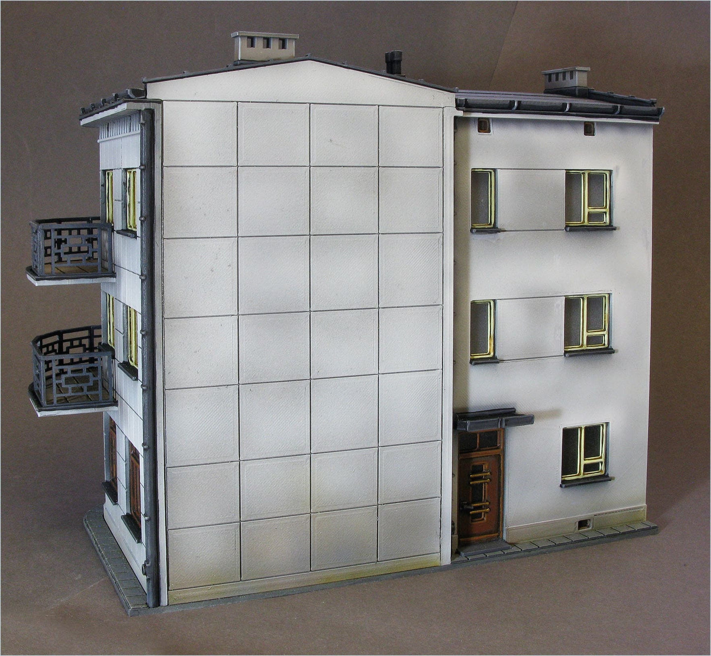 Wargaming Terrain Modernist House A Various Scales Historical Wargaming