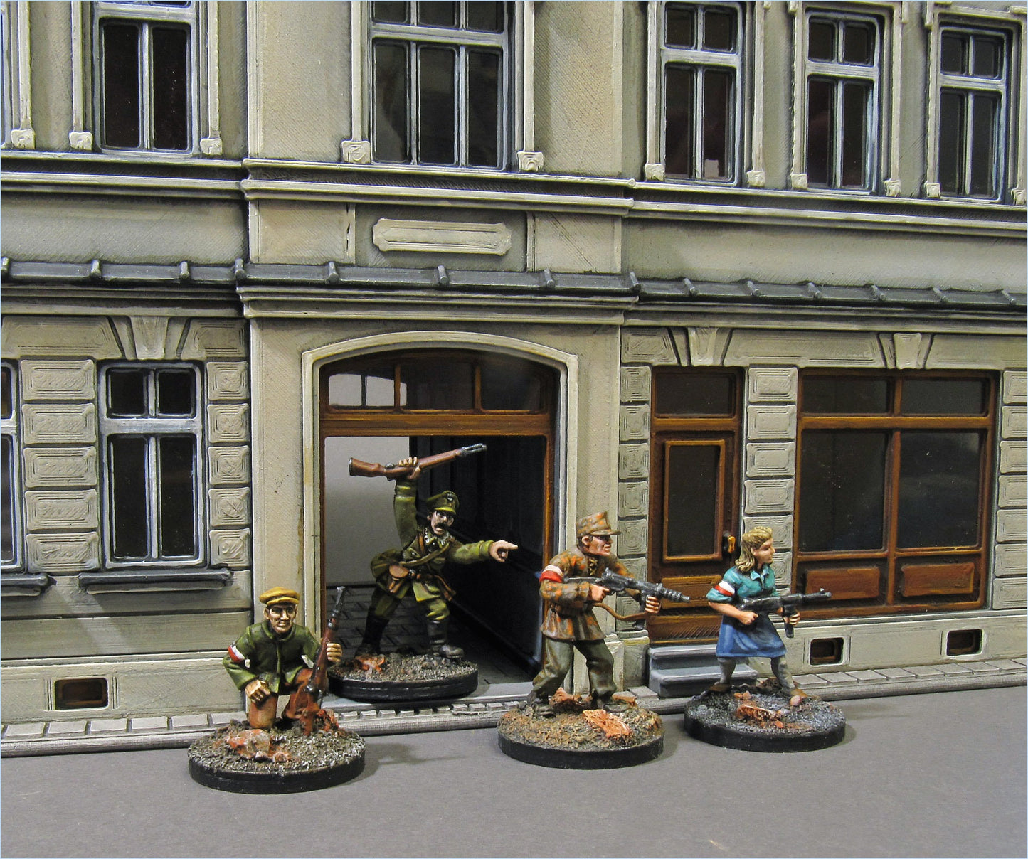 Wargaming Terrain Urban House C Various Scales Historical Wargaming