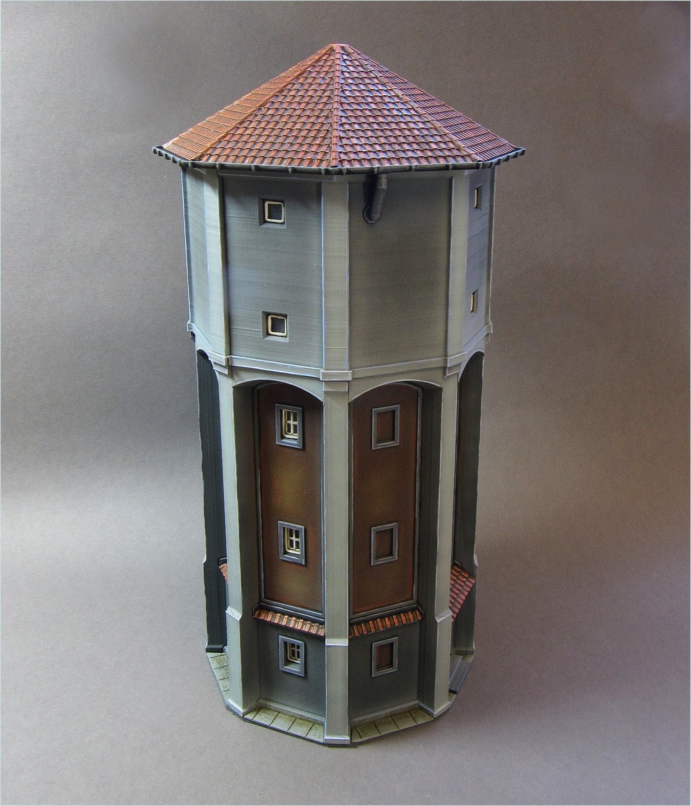 Wargaming Terrain Water Tower Various Scales Historical Wargaming
