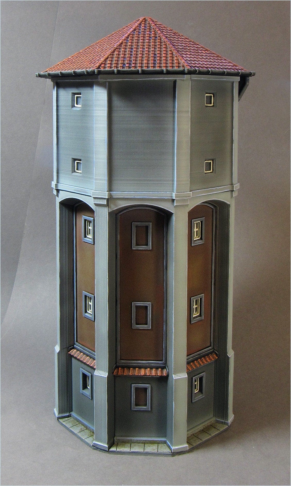 Wargaming Terrain Water Tower Various Scales Historical Wargaming