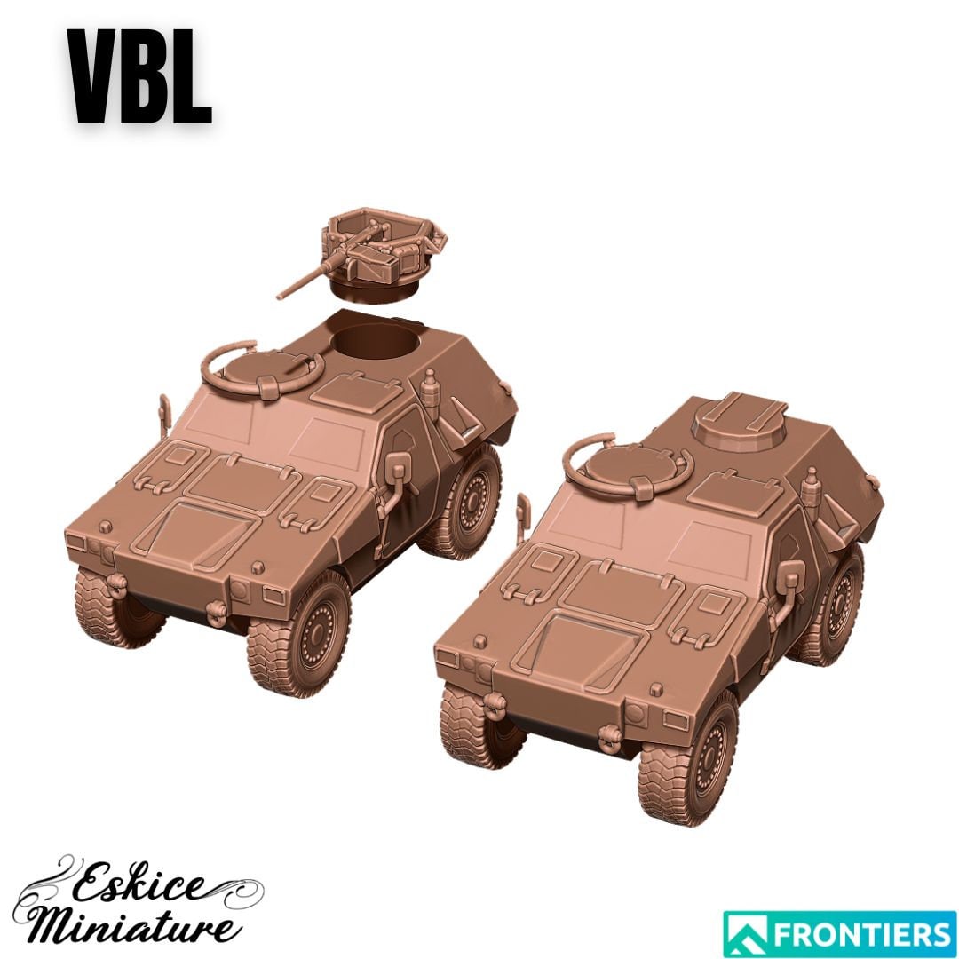 Modern Warfare French VBL Panhard Armoured Car Various Scales Historical Wargaming (US tariffs are pre-paid by us)