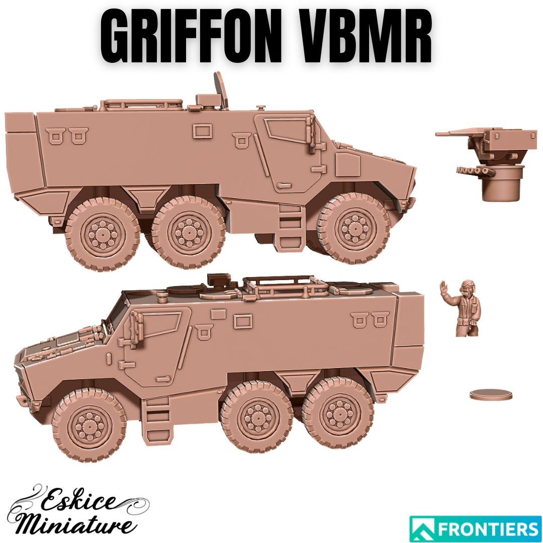 Modern Warfare French VBMR Griffon APC Various Scales Historical Wargaming