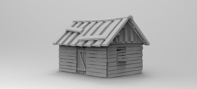 Wargaming Terrain Lake Village Hut 10 Various Scales Historical Wargaming