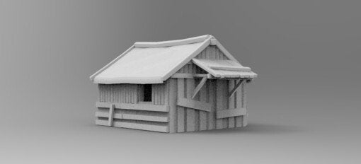 Wargaming Terrain Lake Village Hut 8 Various Scales Historical Wargaming