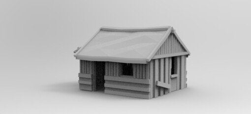 Wargaming Terrain Lake Village Hut 8 Various Scales Historical Wargaming