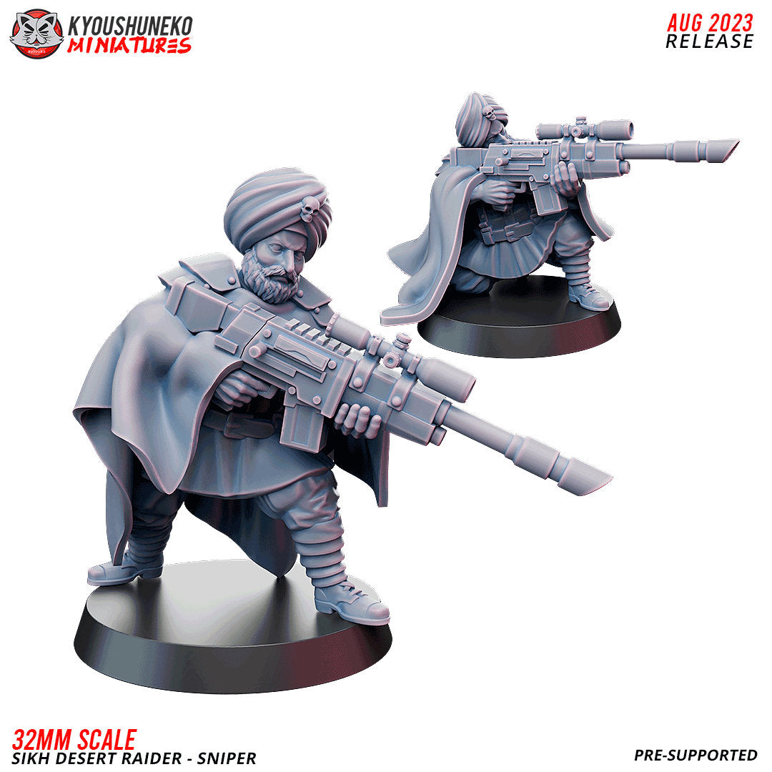 Fantasy SCFI Imperial Guard KT KOW K47 Sniper - Sikh Desert Raider(2)