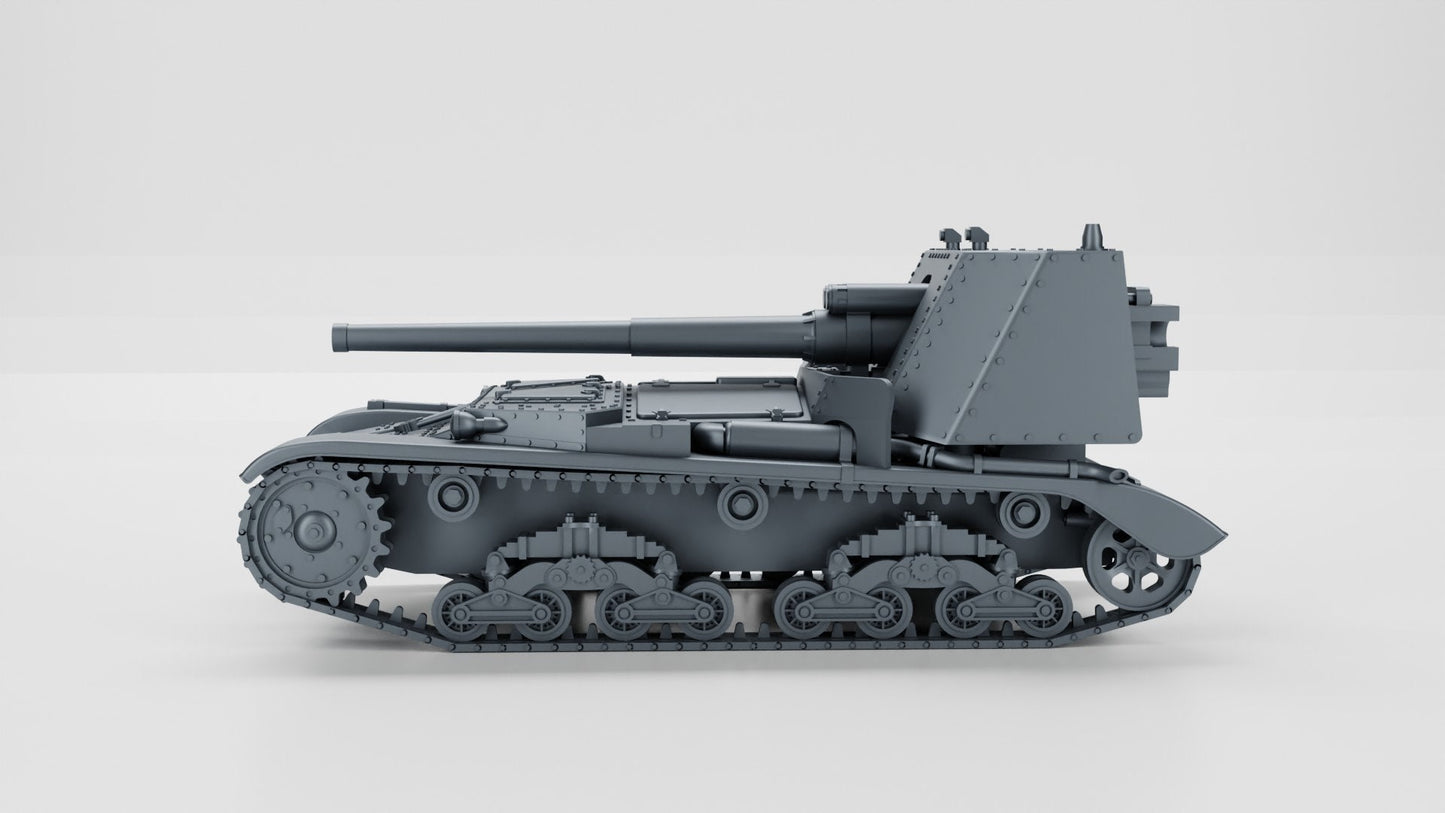 WWII Italian North Afrika Semovente da 90/53 Various Scales Historical Wargaming (US tariffs are pre-paid by us)