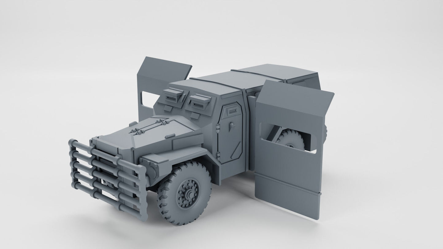 Modern British Humber PIG Armoured Car with Bumper and Ears Various Scales Historical Wargaming