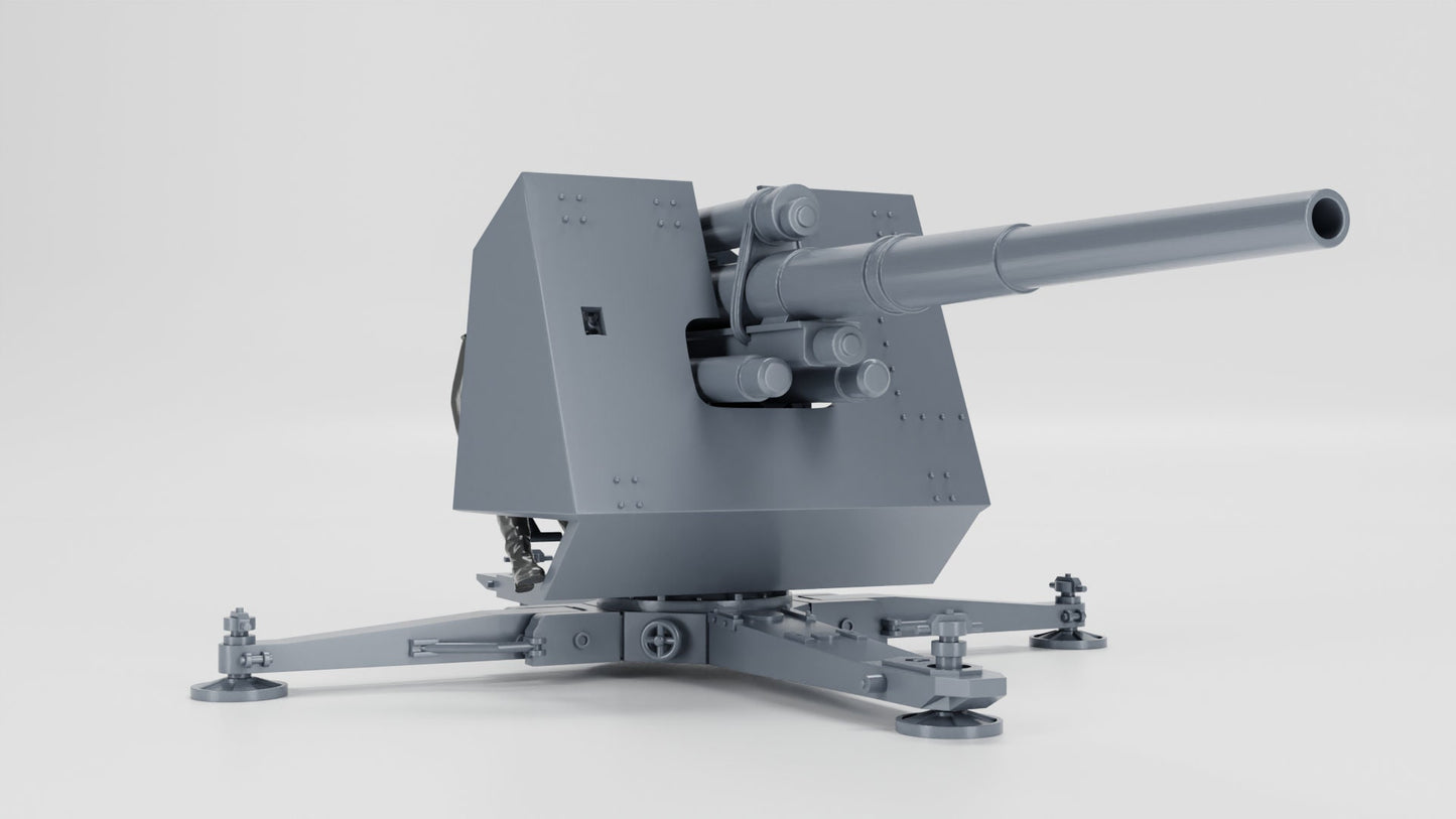 WWII German Anti-aircraft Gun 88mm Flak 18 Various Scales Historical Wargaming