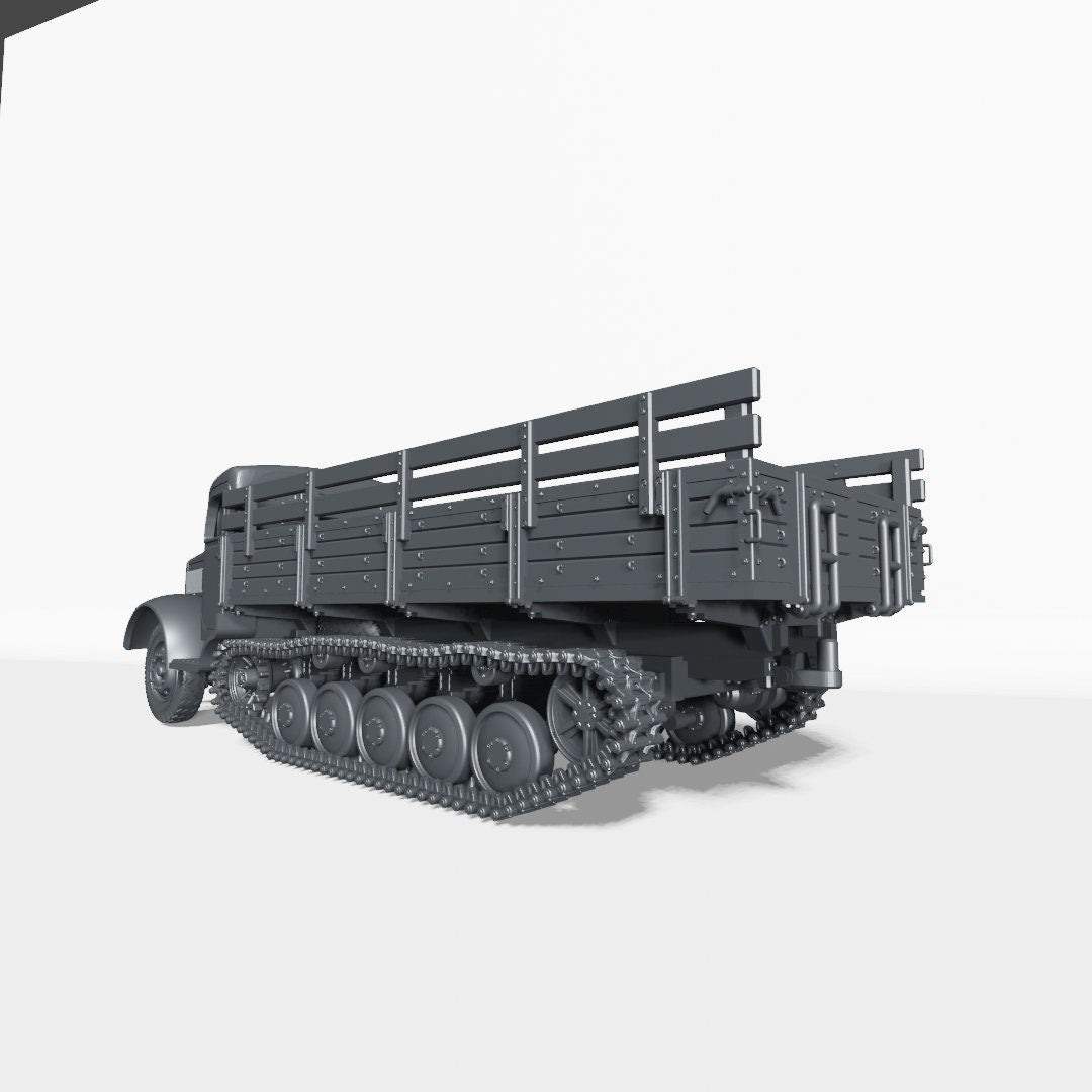 WWII German Mercedes-Benz L4500R Maultier Halftrack Various Scales Historical Wargaming (US tariffs are pre-paid by us)