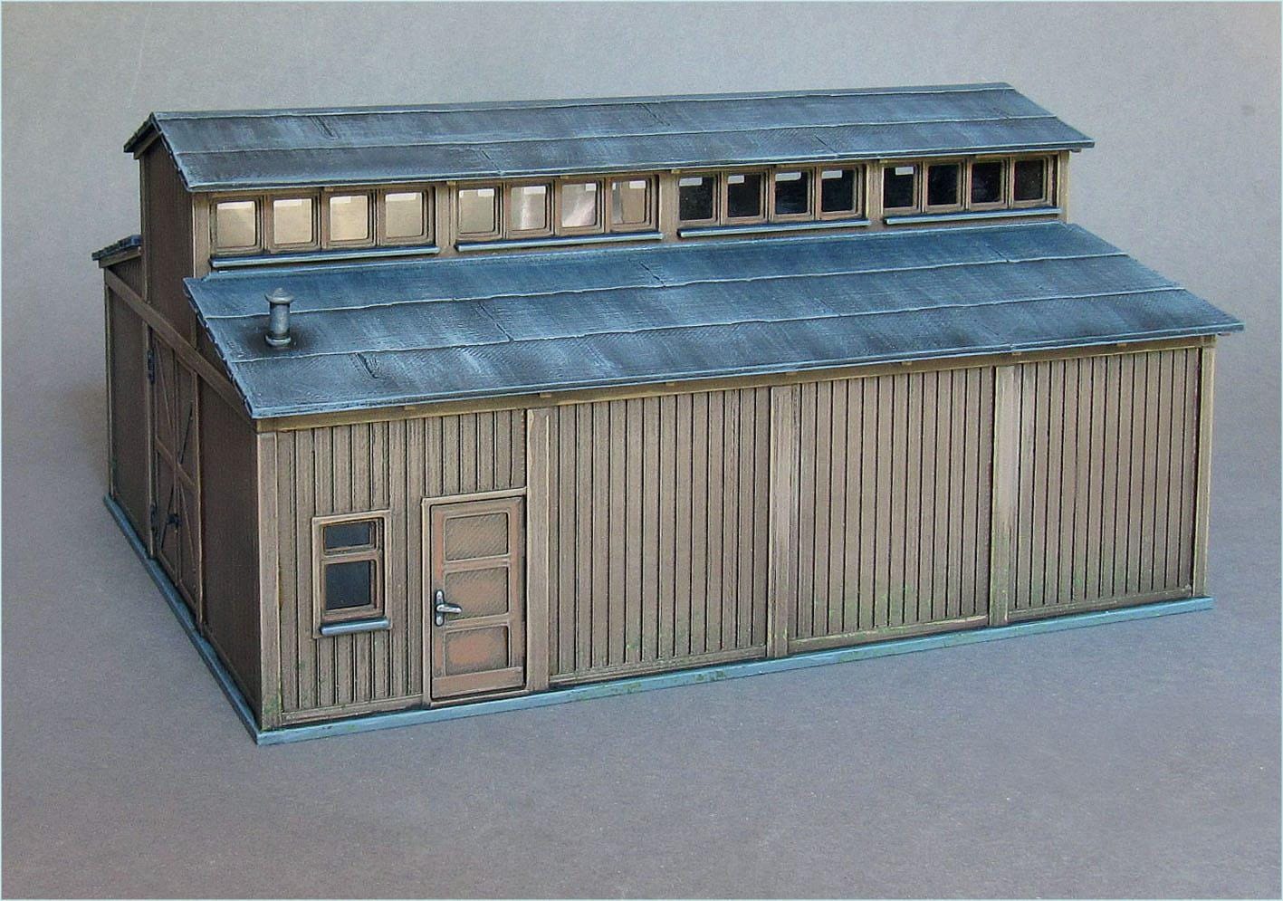 Wargaming Terrain Large Barrack Various Scales Historical Wargaming