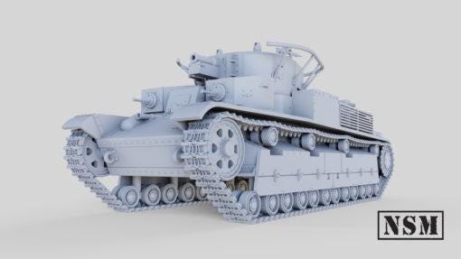 WWII Soviet T28 Tank (two variants) Various Scales Historical Wargaming