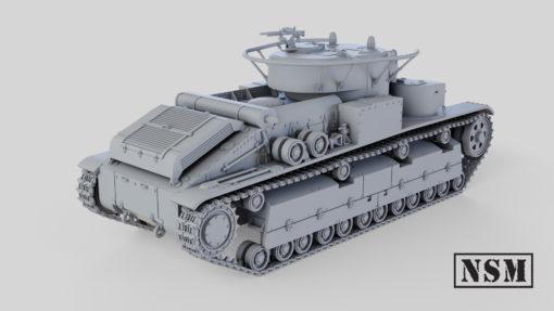 WWII Soviet T28 Tank (two variants) Various Scales Historical Wargaming