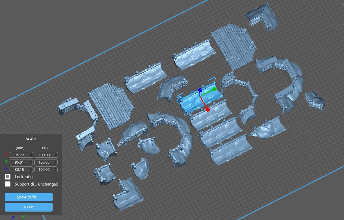 Wargaming Terrain WWII Seawall Bunker and Trenches Set Various Scales Historical Wargaming