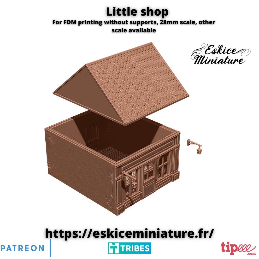 Wargaming Terrain Small Shop Various Scales Historical Wargaming