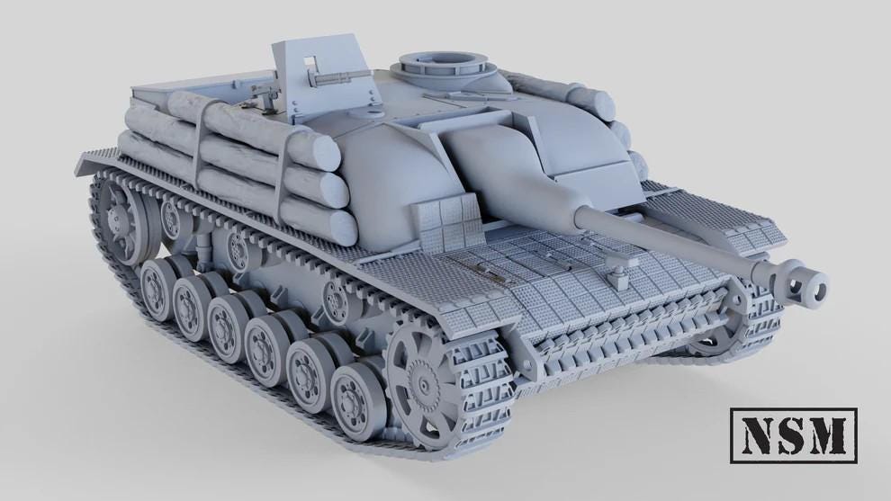 WWII Finnish Stug III G ‘Sturmi’ Various Scales Historical Wargaming