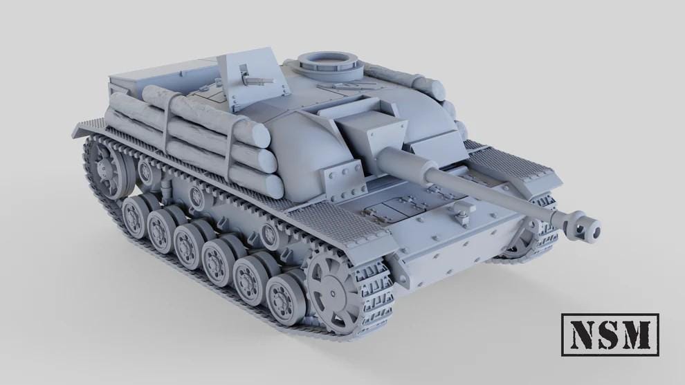 WWII Finnish Stug III G ‘Sturmi’ Various Scales Historical Wargaming