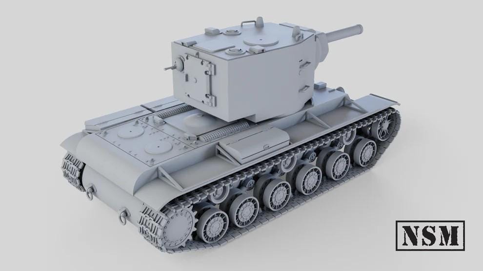 WWII Soviet KV2 Tank Various Scales Historical Wargaming (US tariffs are pre-paid by us)