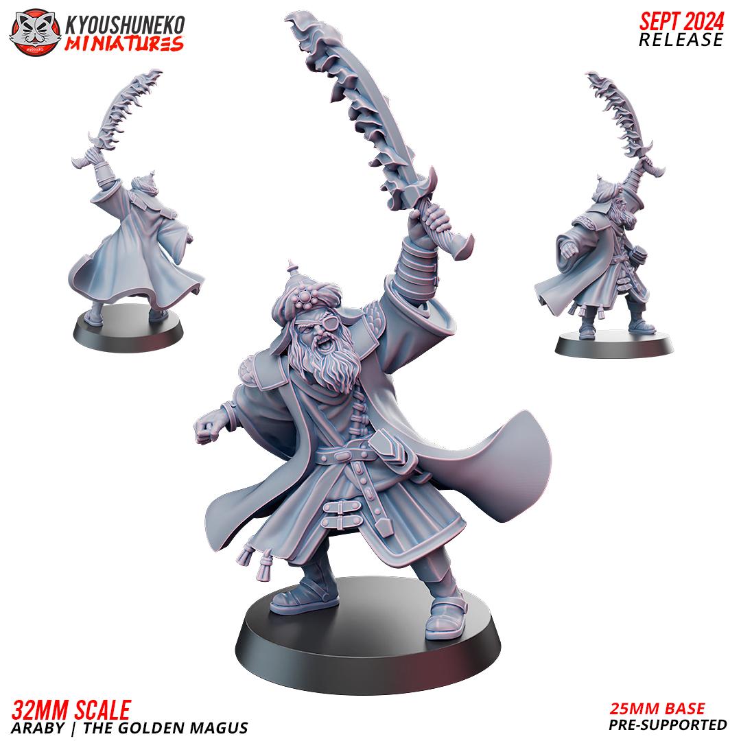 Ancient Araby The Golden Magus Various Scales Historical Wargaming