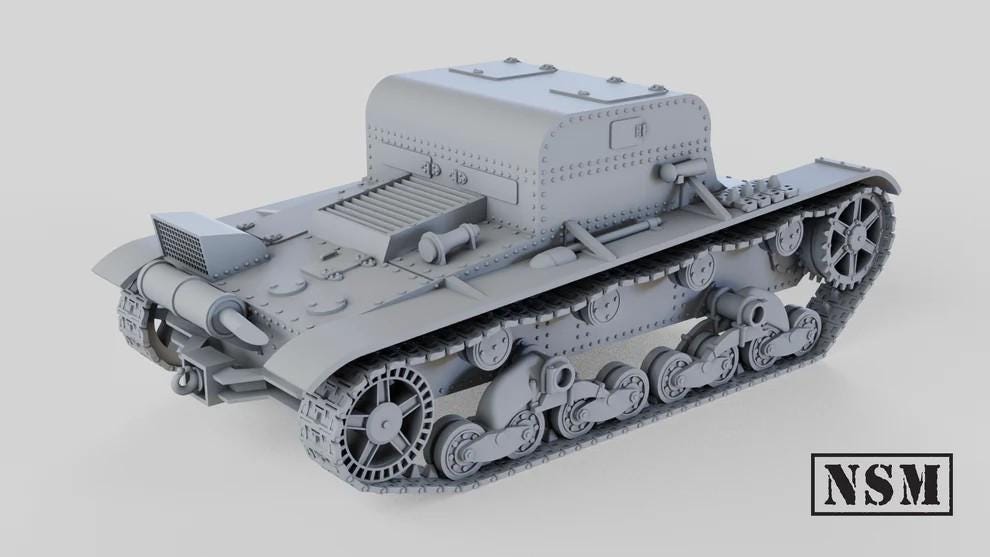 WWII Soviet T26T Artillery Tow Various Scales Historical Scales (US tariffs are pre-paid by us)