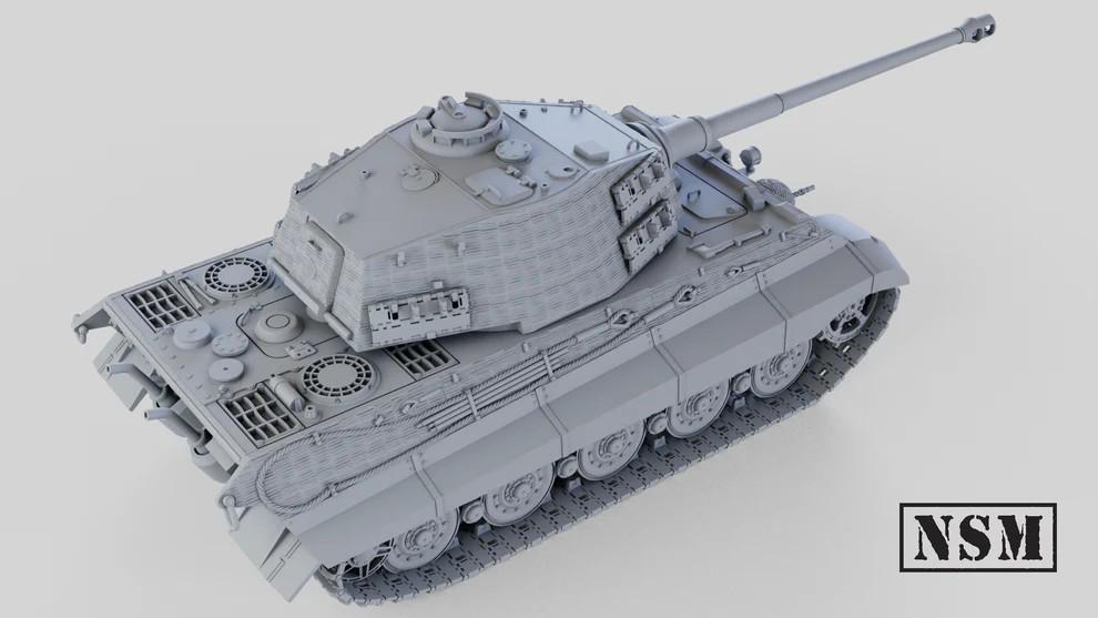 WWII German Tiger II King Tiger "Königstiger" Various Scales Historical Wargaming