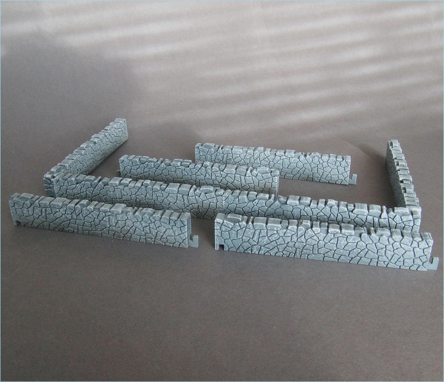 Wargaming Terrain Modular Stone Set (10 pieces) Various Scales Historical Wargaming (US tariffs are pre-paid by us)