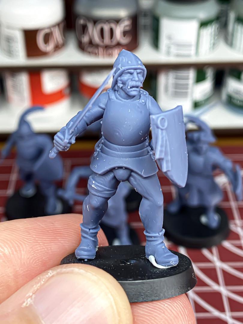 Sunland Swordsmen 10 models Highland Miniatures Various Scales (US tariffs are pre-paid by us)