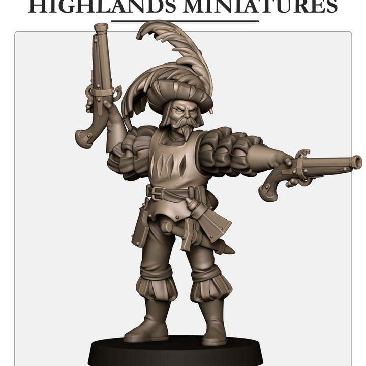 Sunland Duellist Highland Miniatures Hero Various Scales (US tariffs are pre-paid by us)