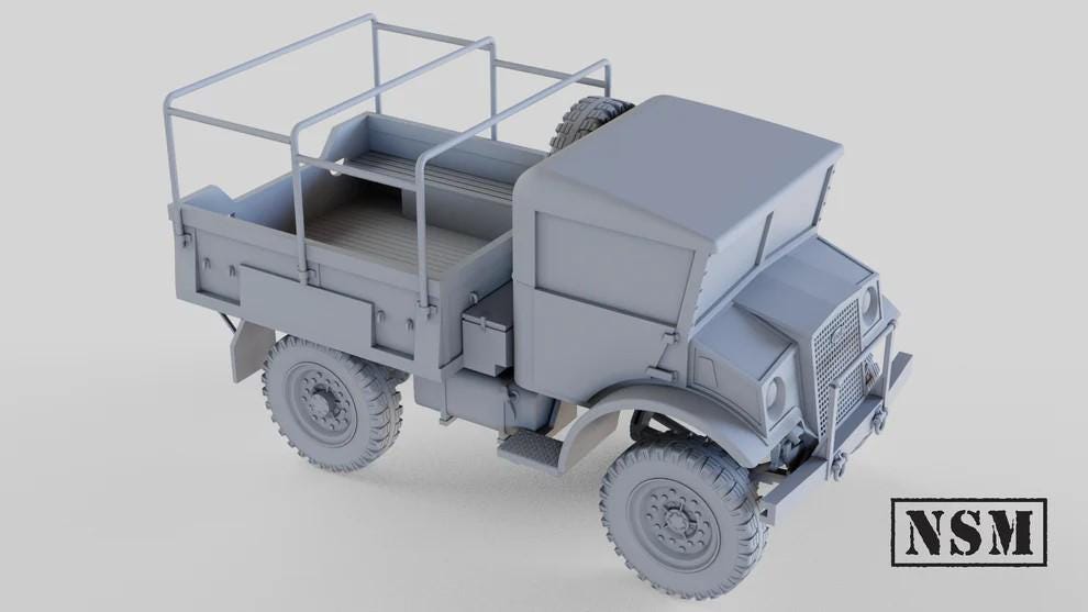 WWII Canadian CMP 15 Truck Various Scales Historical Wargaming (US tariffs are pre-paid by us)