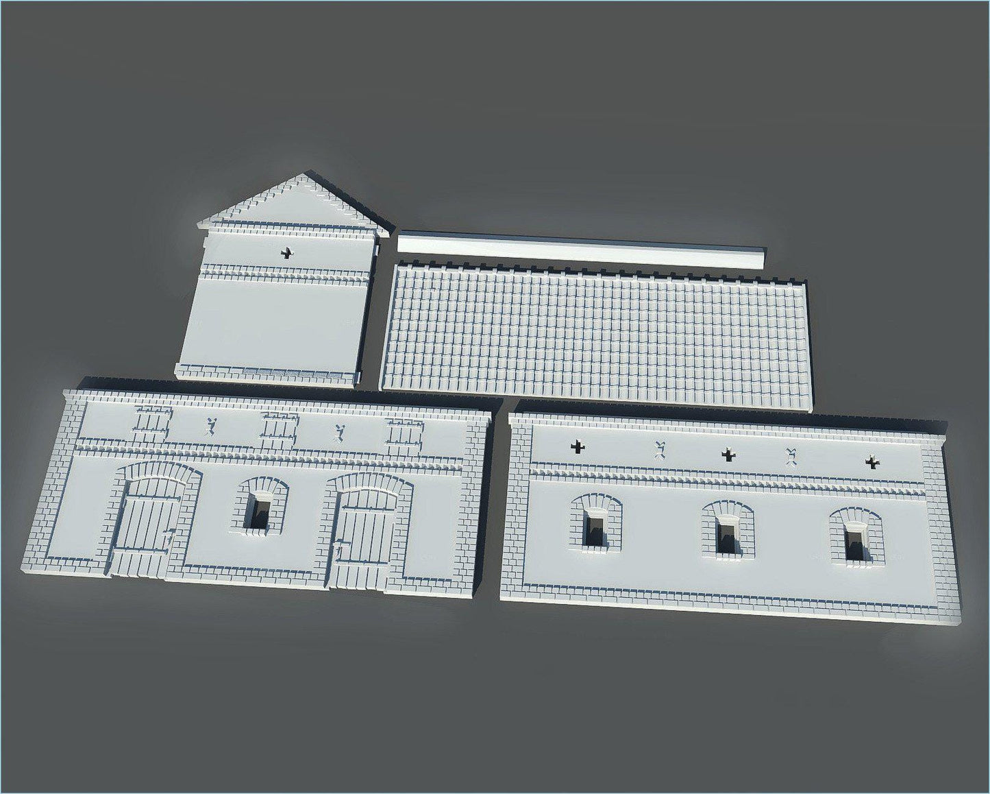 Wargaming Terrain Village Livestock Building Various Scales Historical Wargaming (US tariffs are pre-paid by us)